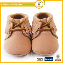 2016 nuevos zapatos de cuero del niño de la manera del estilo